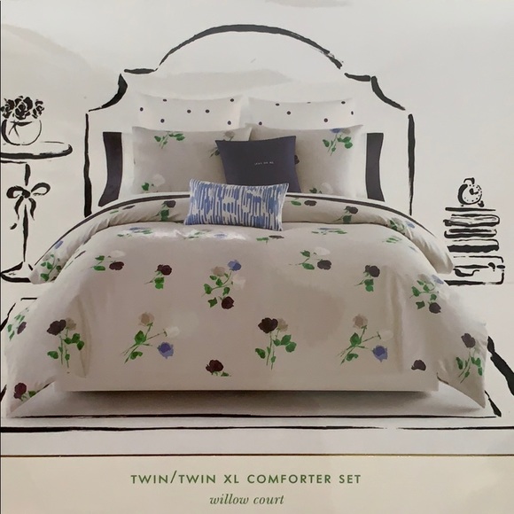 Kate Spade Bedding Nwt Twin Comforter Set Poshmark